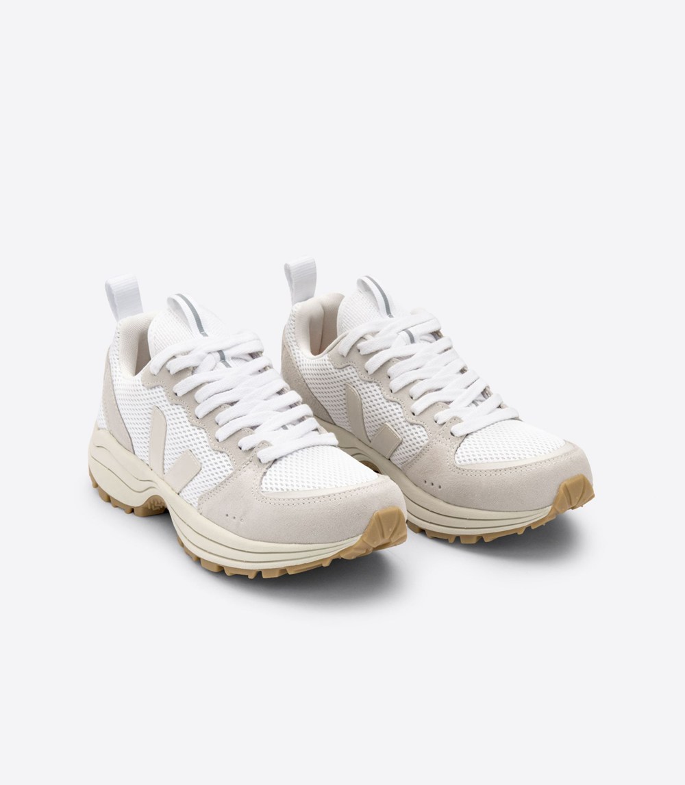 Veja Sneakers Mens - Venturi Alveomesh - White/Beige - 6159LZBWV